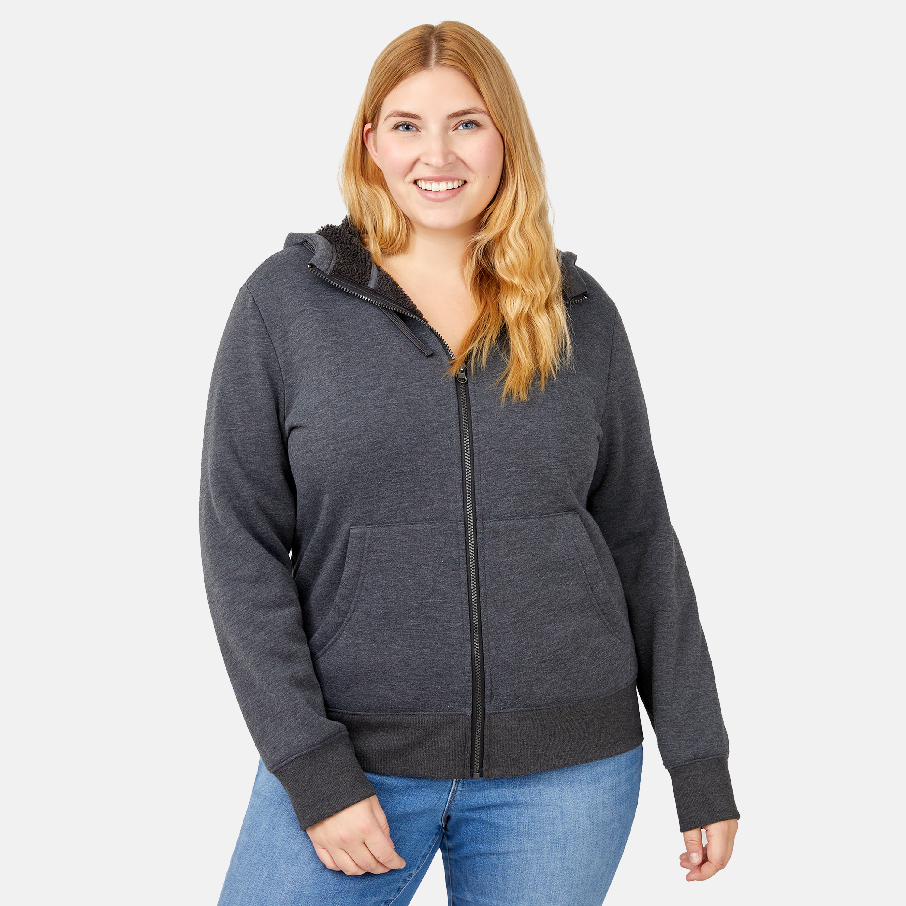Chicka-d Women's "Everybody" Hoodie - Officially Licensed NCAA Team, Burnout Fleece, Unisex Inspired Fit - View #2