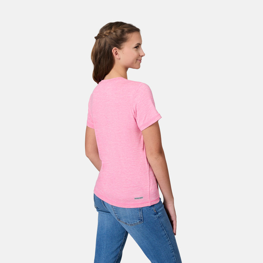 Girls' Microtech® Crew Neck Shirt