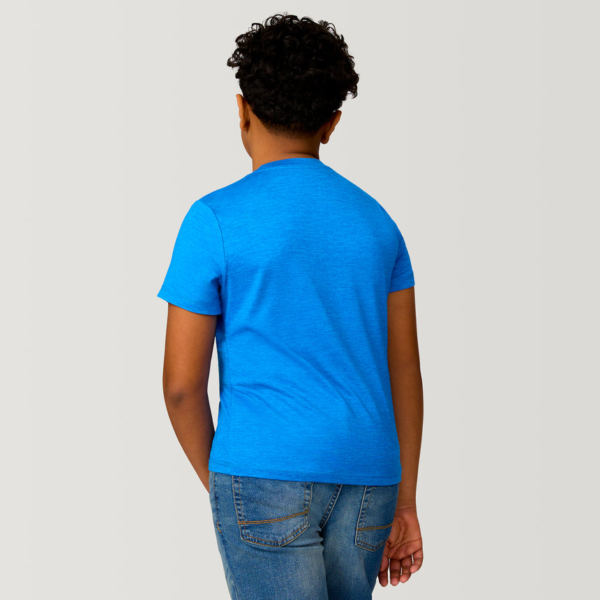 Boys' Microtech® Graphic Crew Neck Shirt - XL – ROYAL #color_royal