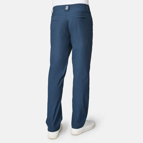 Blue pants on a white background