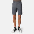 Coal Men’s Nylon Stretch Casual Short versatile shorts in dark grey with a side zipper pocket, worn with black high-top sneakers.