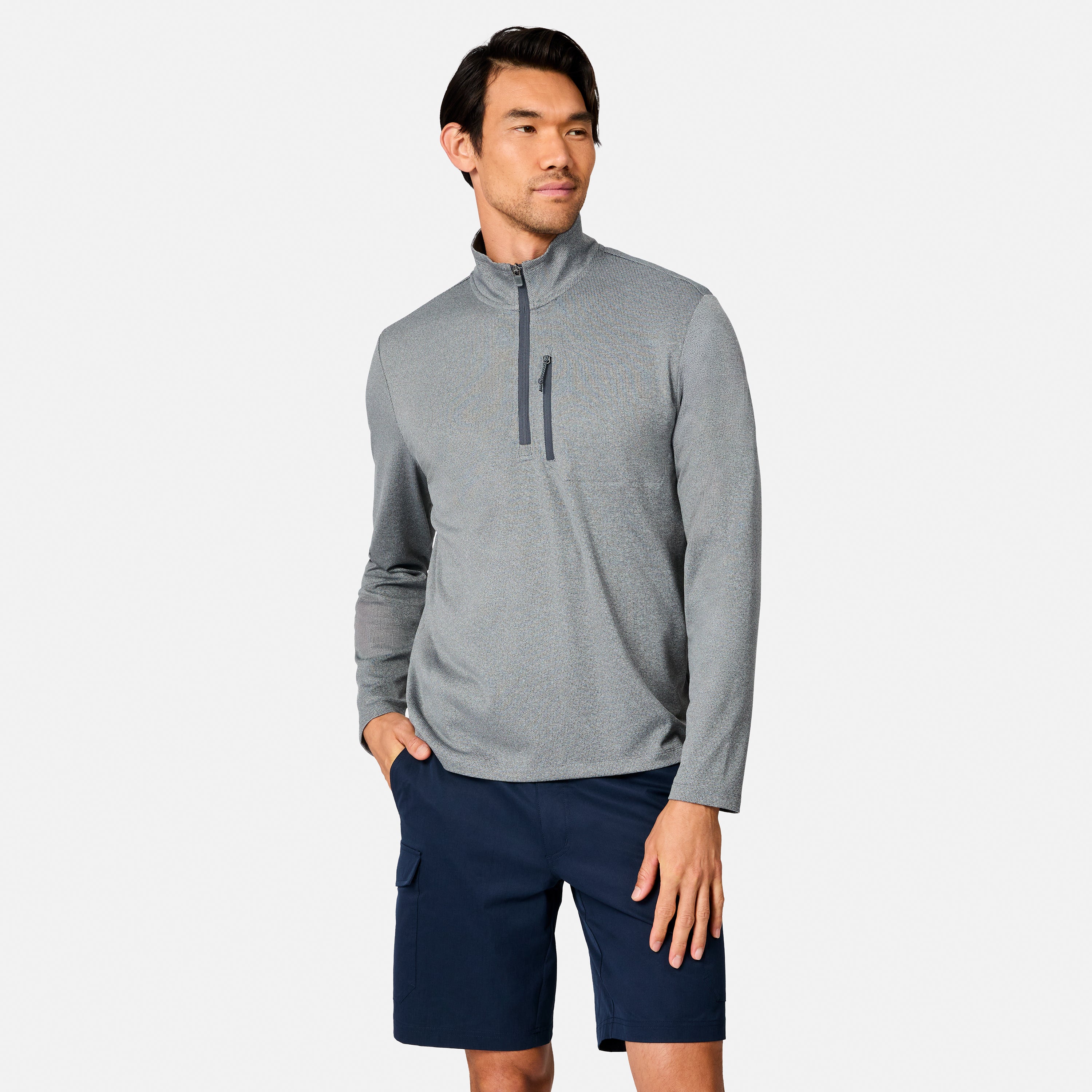 Men's Tech Double Face Quarter Zip Shirt – Free Country