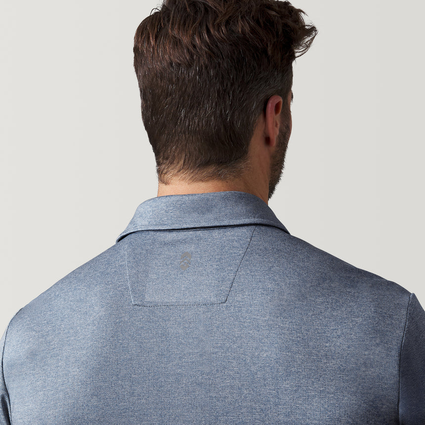 Men's Micro Mesh Short Sleeve Polo Shirt