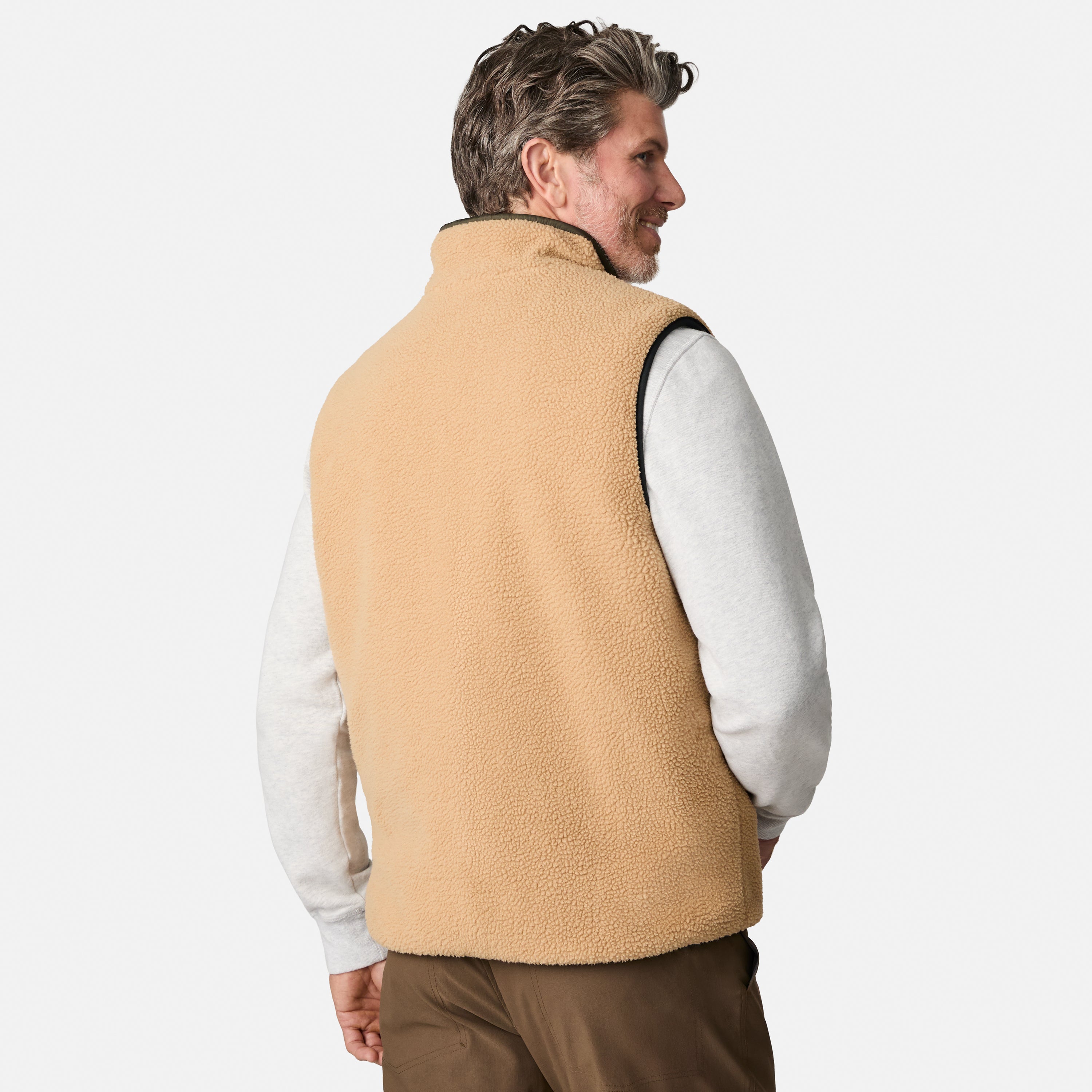 Men's Atlas II Quilted Reversible Sherpa Vest – Free Country