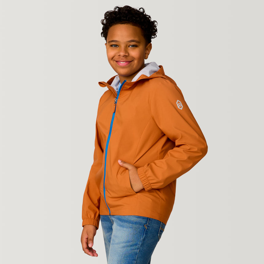 Boys' Hydro Lite Recess X2O Rain Jacket - XL – AUTUMN #color_autumn