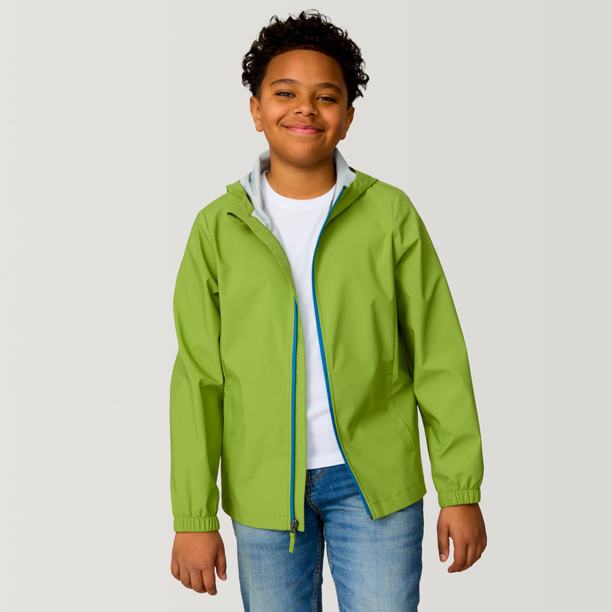 Boys' Hydro Lite Recess X2O Rain Jacket - XL – PISTACHIO #color_pistachio