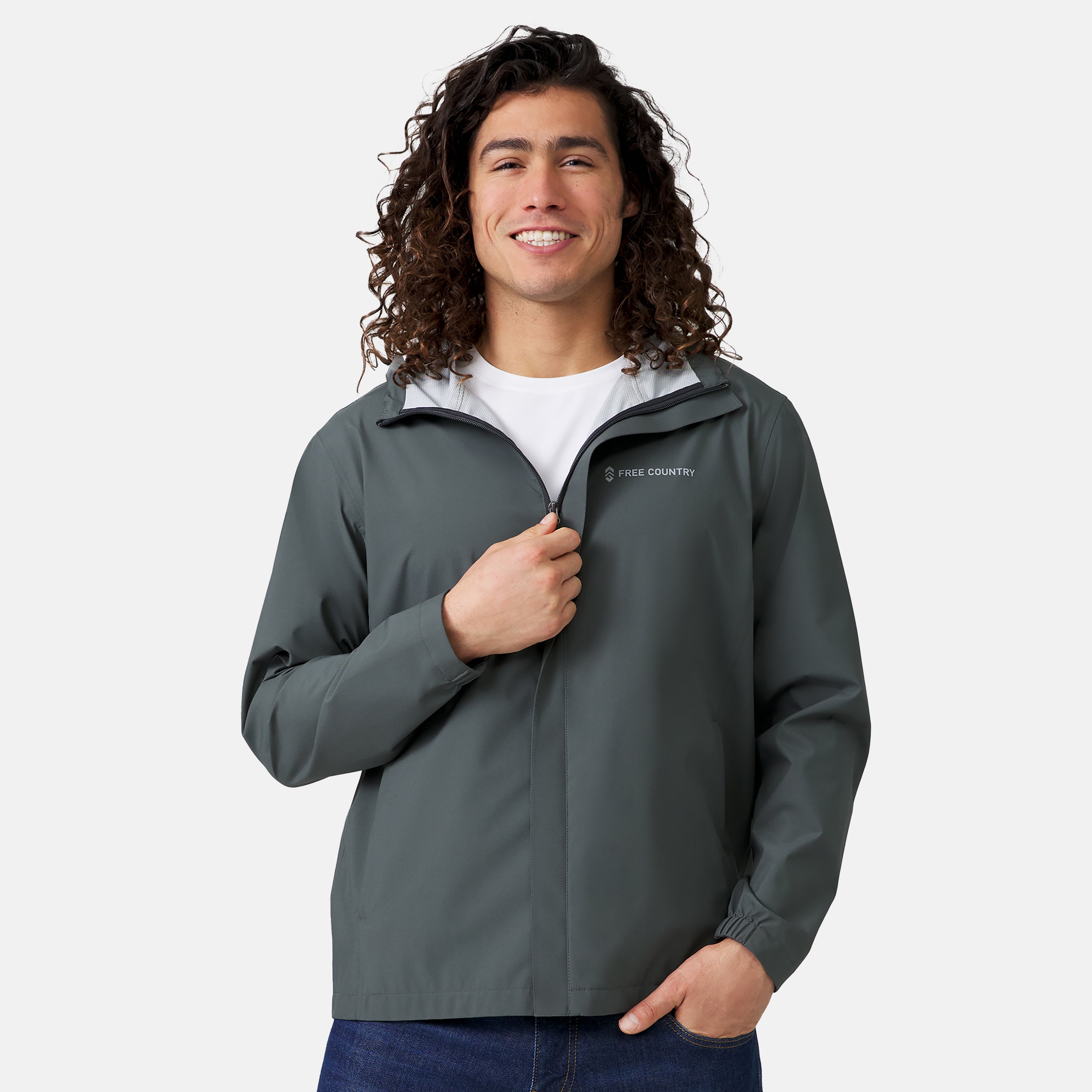 FCRE 20SS/RAIN JACKET ナイロンジャケットXL U52664O8_Mel_Green_Fluo_2_back