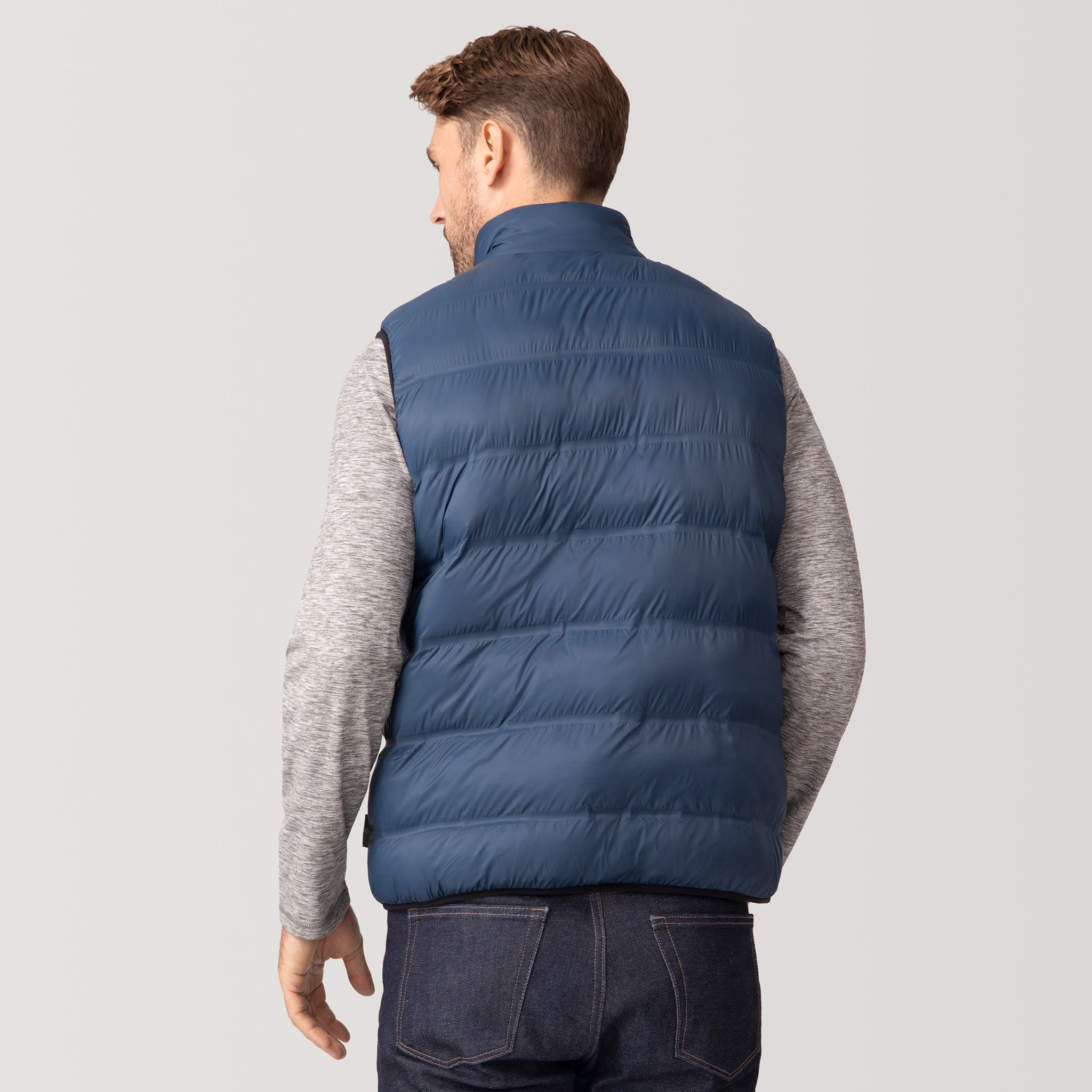 Men's Pine Creek Quilted Reversible Vest – Free Country