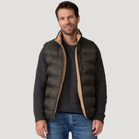 Men's Pine Creek Quilted Reversible Vest