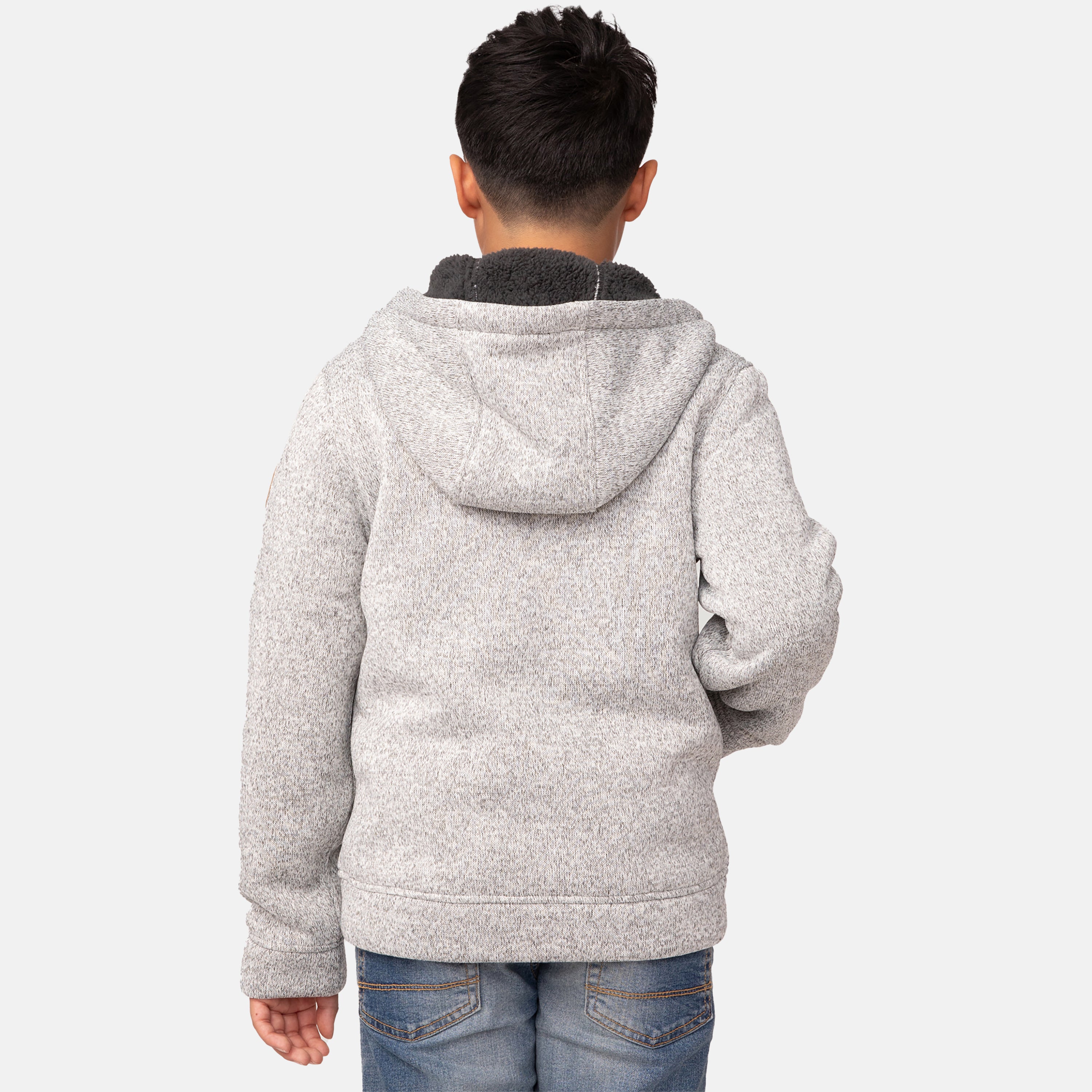 Boys' Coyote Mountain Fleece Hoodie Jacket – Free Country