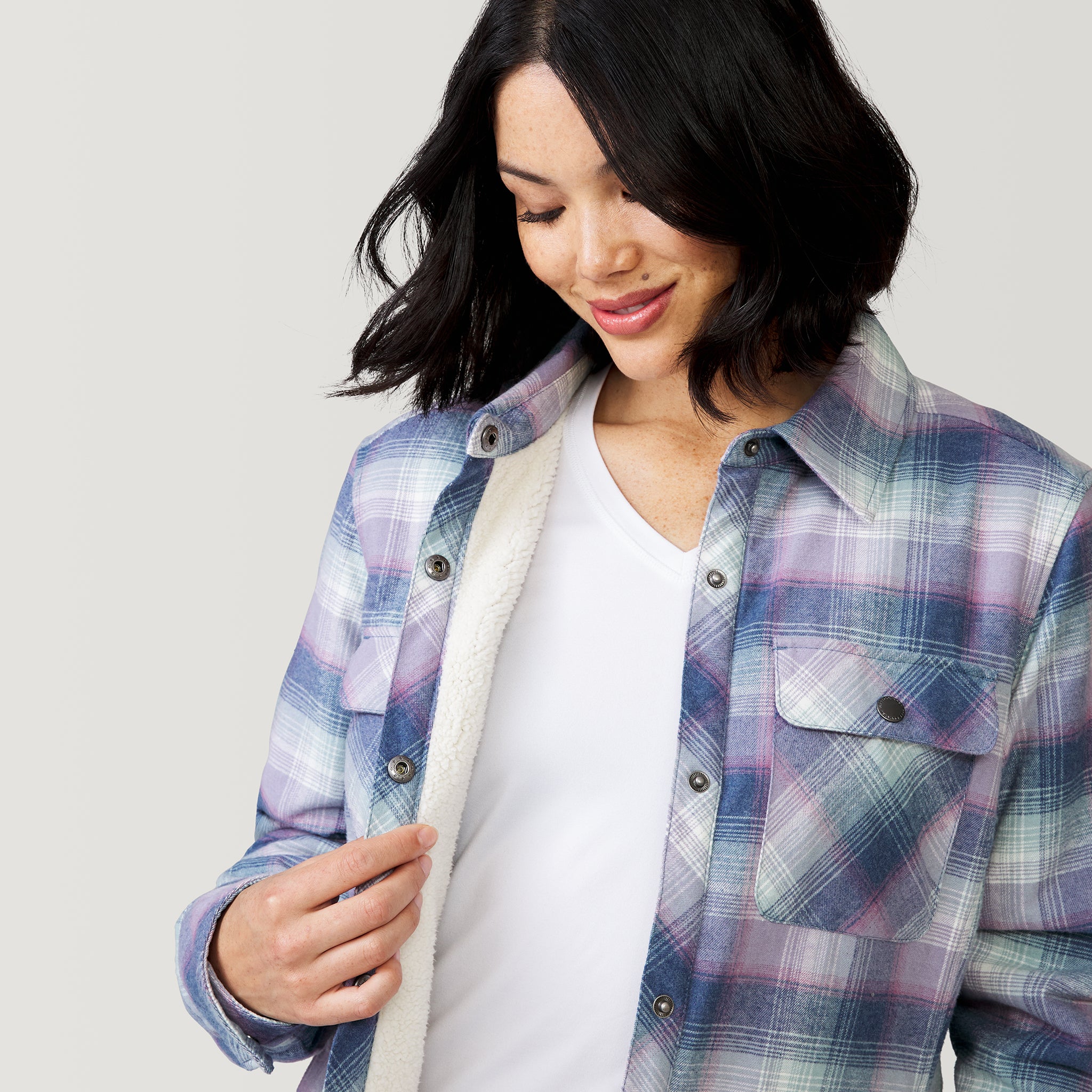 Women's Koshi Adirondack Flannel Shirt Jacket – Free Country Women's Koshi Adirondack Flannel Shirt Jacket – Free Country