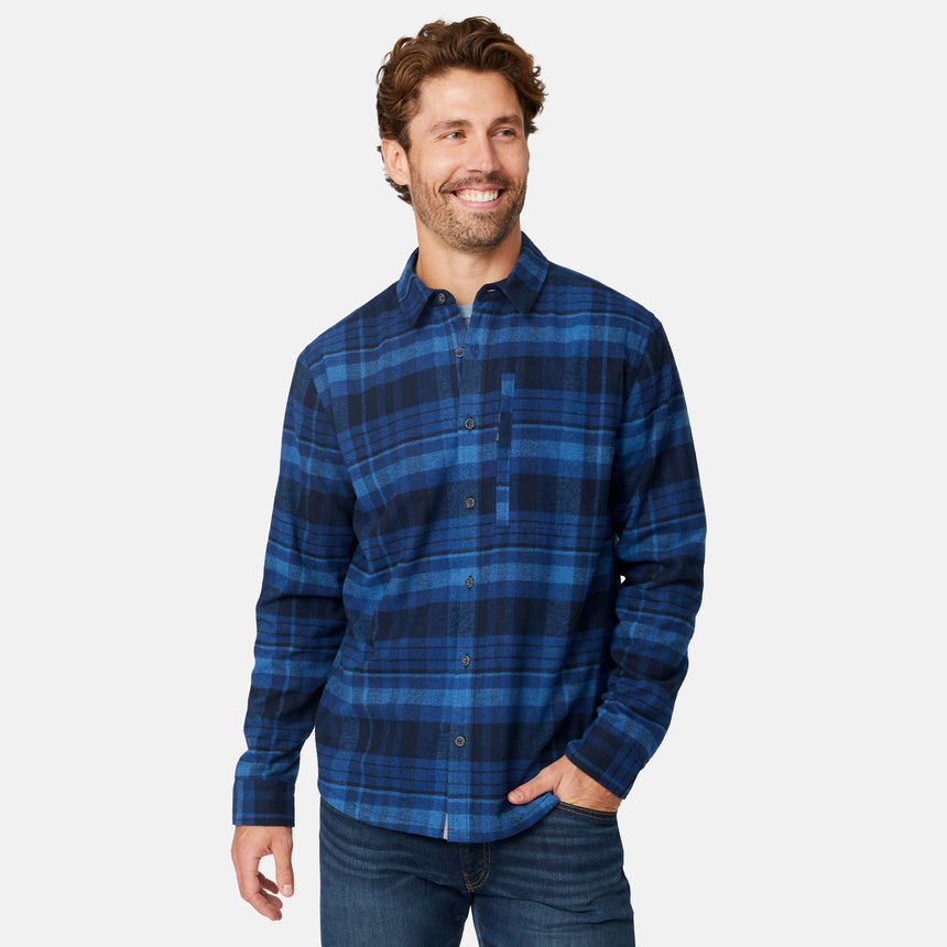 Men's Easywear II Fleece Lined Flannel Shirt