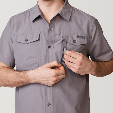 Men's Expedition Nylon Rip-Stop Short Sleeve Shirt