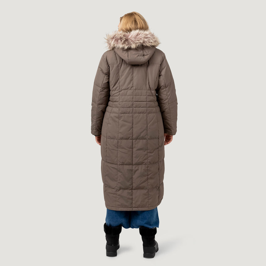 Women's Plus Size Full Length Splendor Down Jacket Free Country Women's Plus Size Full Length Splendor Down Jacket Free Country
