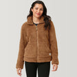 Free Country Women's Sierra Butter Pile® Fleece Jacket - Camel - S#color_camel