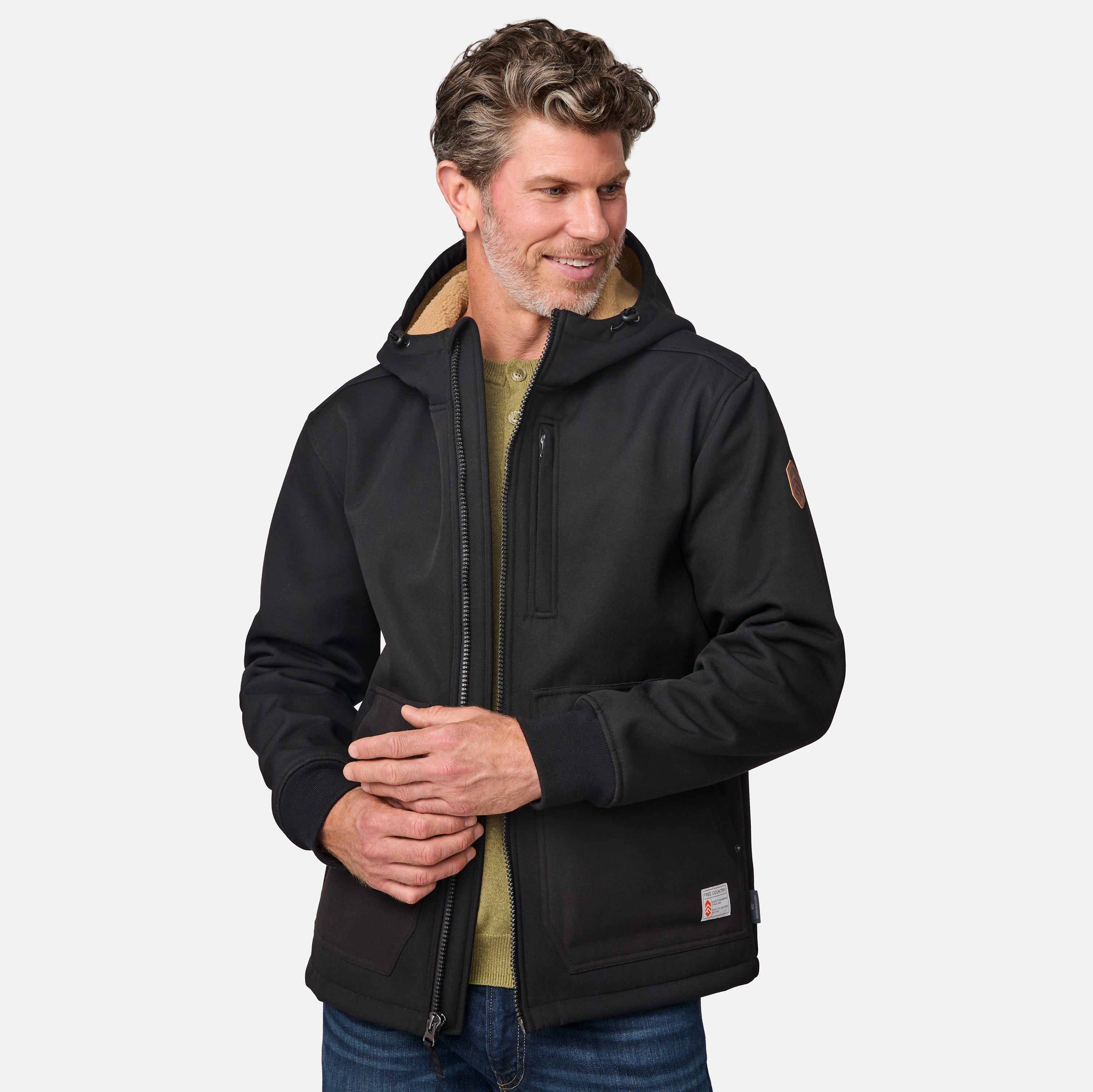 Men's Wind River Burly Canvas Softshell Jacket – Free Country