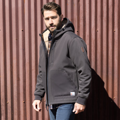 Men's Wind River Burly Canvas Softshell Jacket