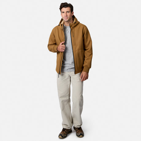 Men's Wind River Burly Canvas Softshell Jacket