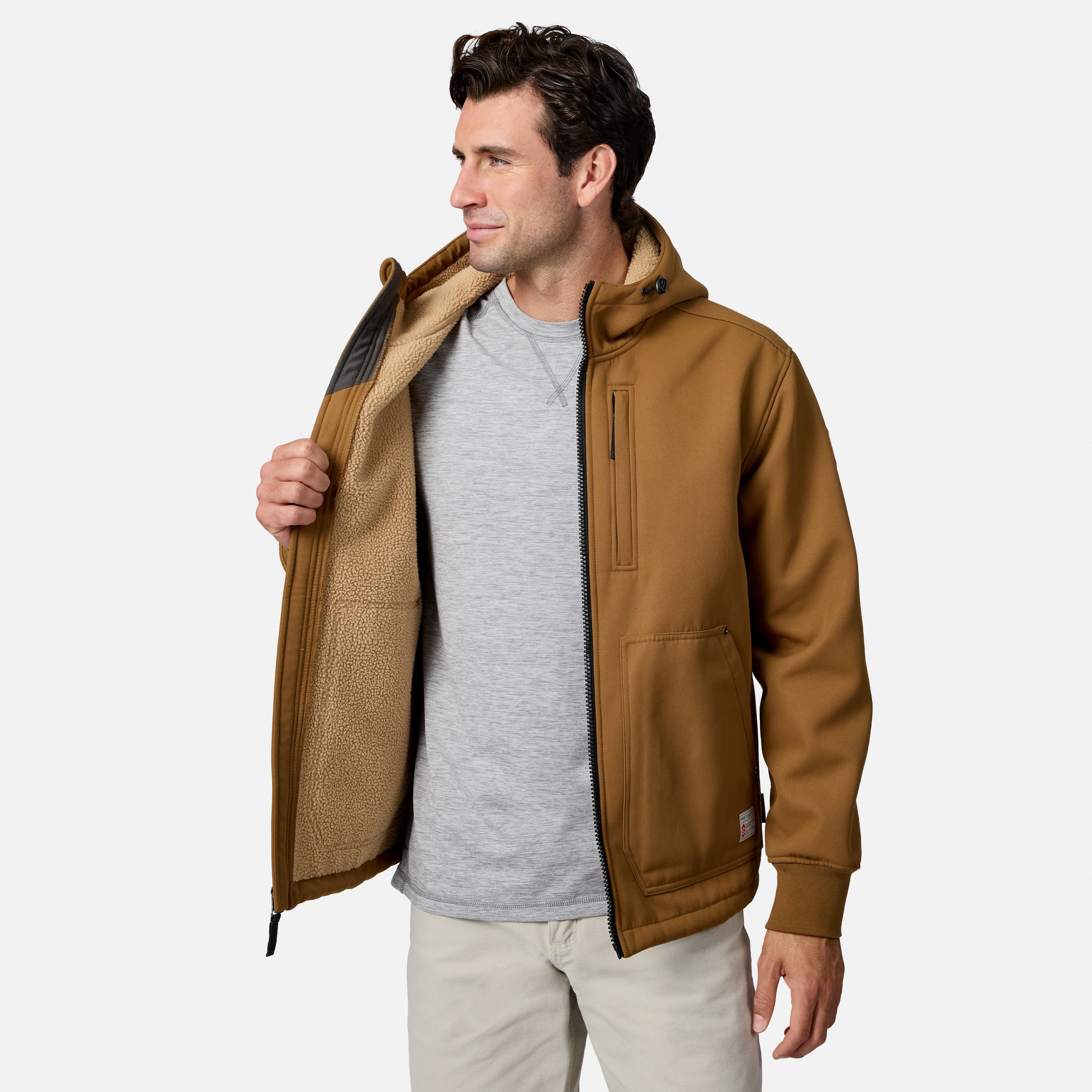 Men's Wind River Burly Canvas Softshell Jacket – Free Country