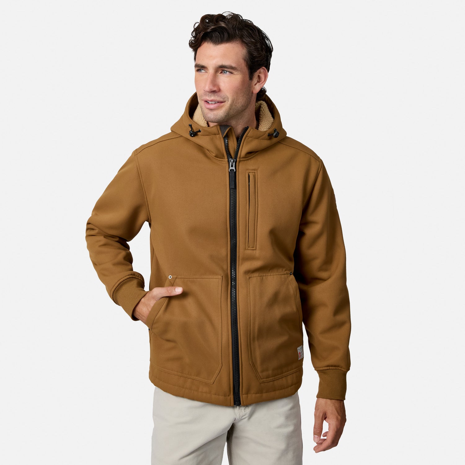 Men's Wind River Burly Canvas Softshell Jacket