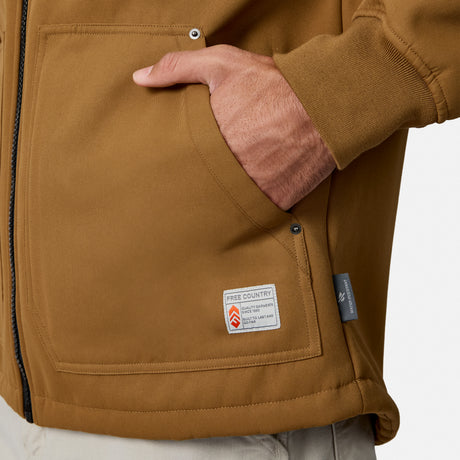 Men's Wind River Burly Canvas Softshell Jacket