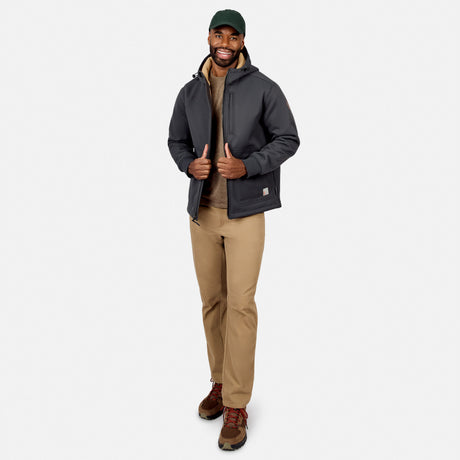 Men's Wind River Burly Canvas Softshell Jacket