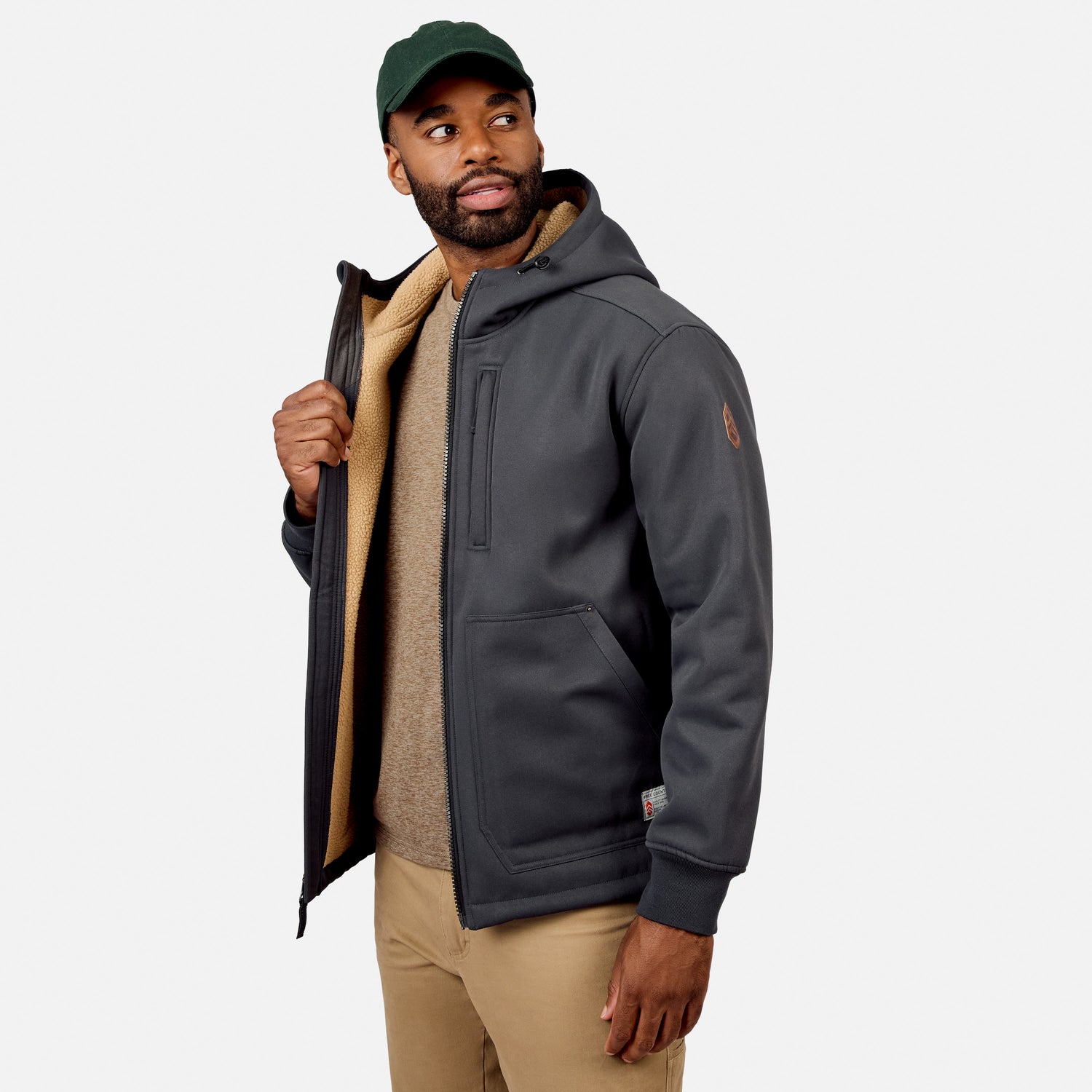 Men's Wind River Burly Canvas Softshell Jacket