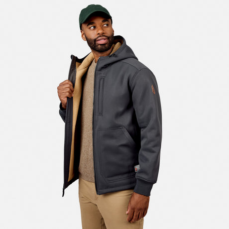 Men's Wind River Burly Canvas Softshell Jacket