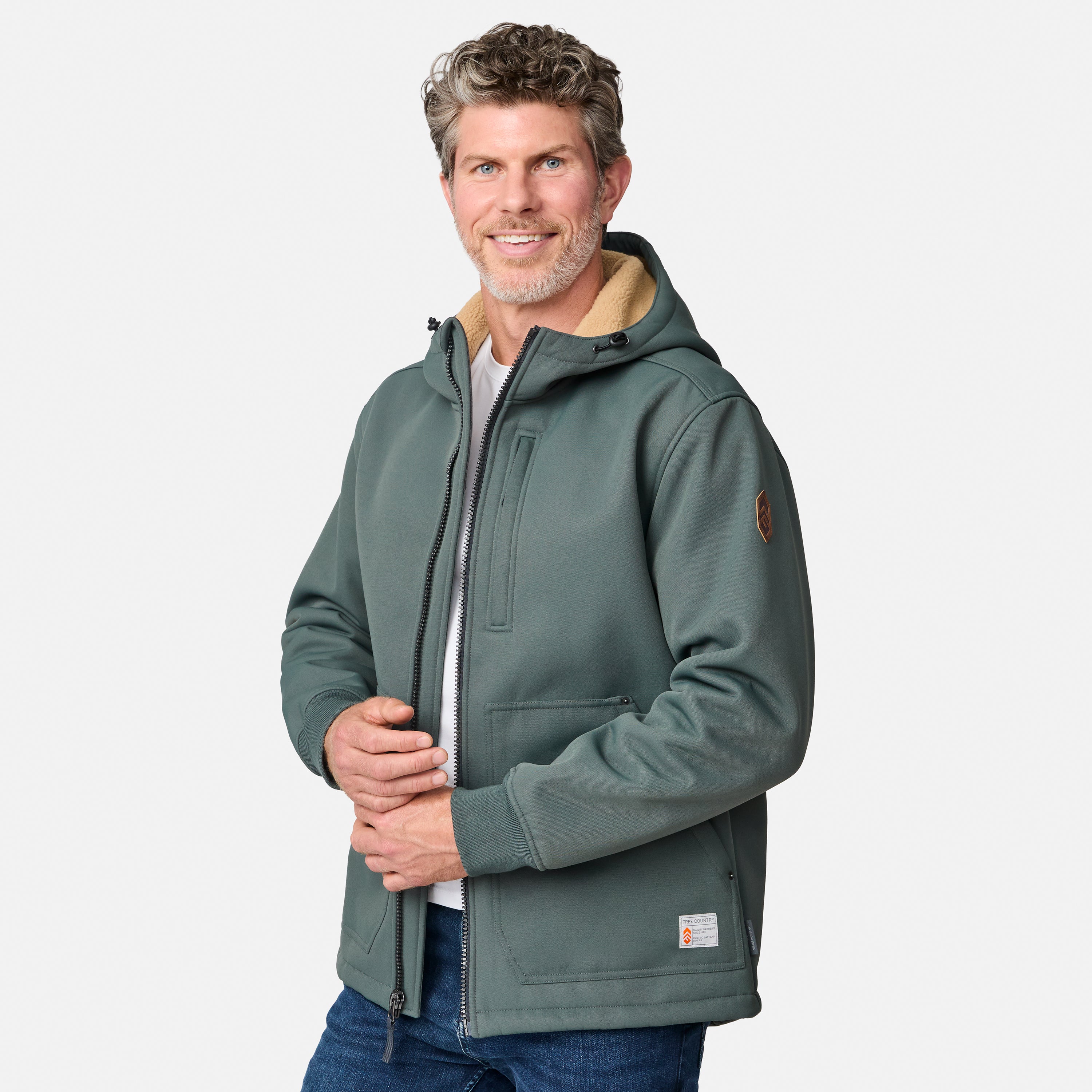 Men's Wind River Burly Canvas Softshell Jacket – Free Country