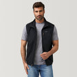 [Justin is 6’1” wearing a size Medium.] Men's Stretch Rip Stop Adventure Vest - M - Black #color_black