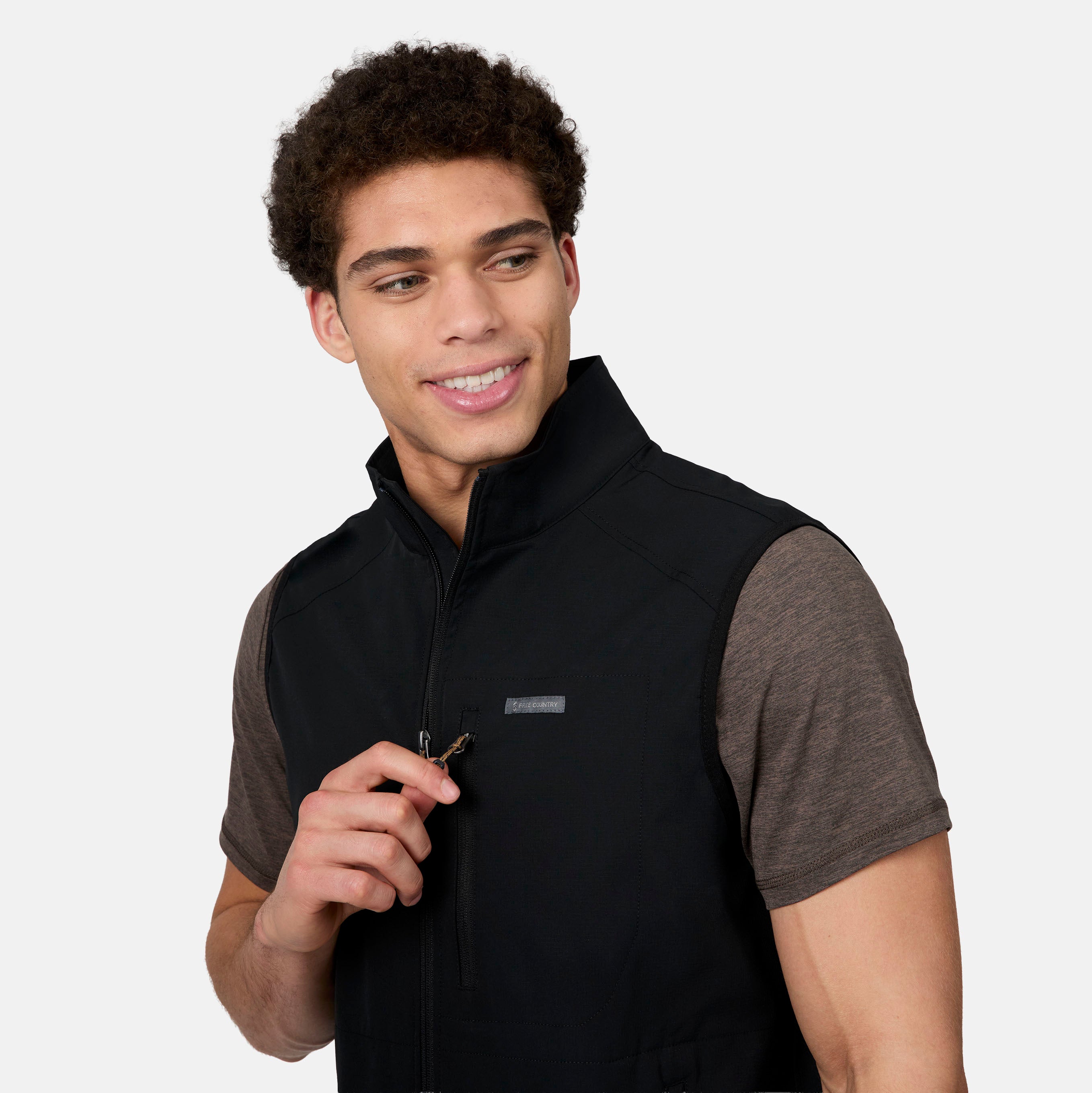 Men's Stretch Rip Stop Adventure Vest – Free Country