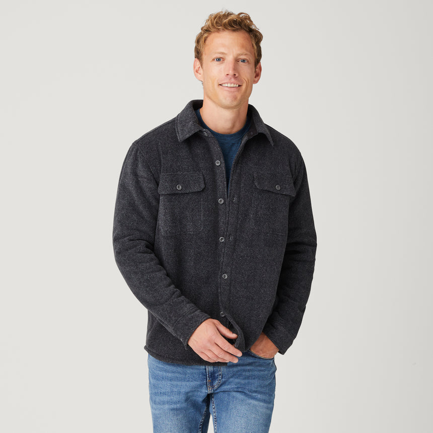 Men's Mountain Ridge Sueded Chill Out Fleece Jacket