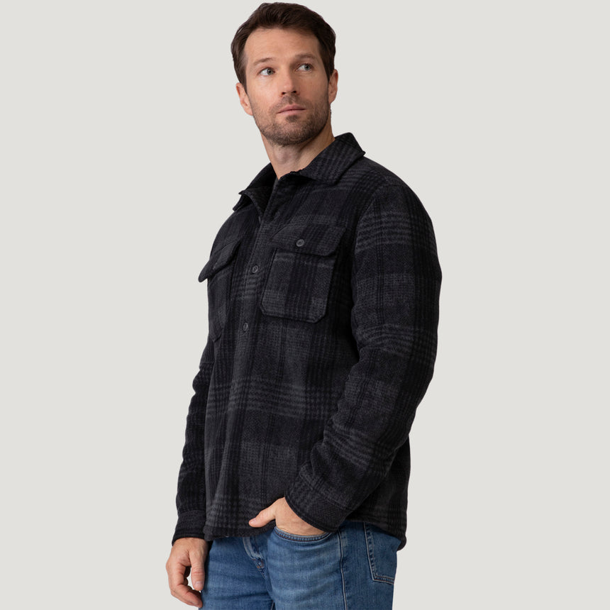 Men's Mountain Ridge Sueded Chill Out Fleece Jacket