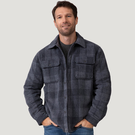 Men's Mountain Ridge Sueded Chill Out Fleece Jacket