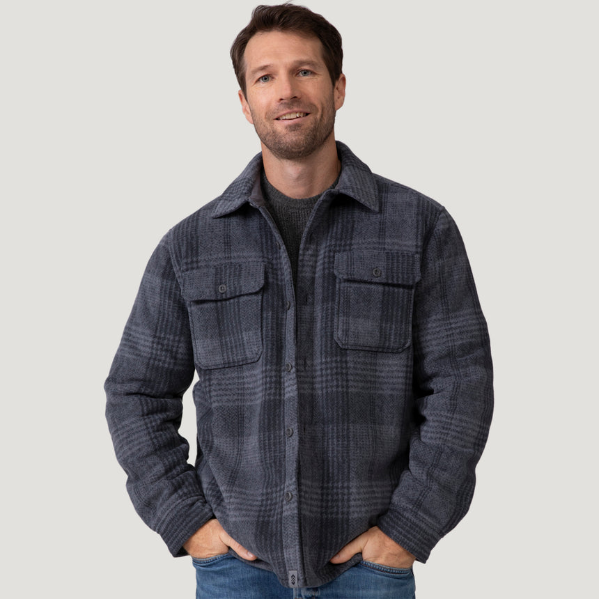 Men's Mountain Ridge Sueded Chill Out Fleece Jacket