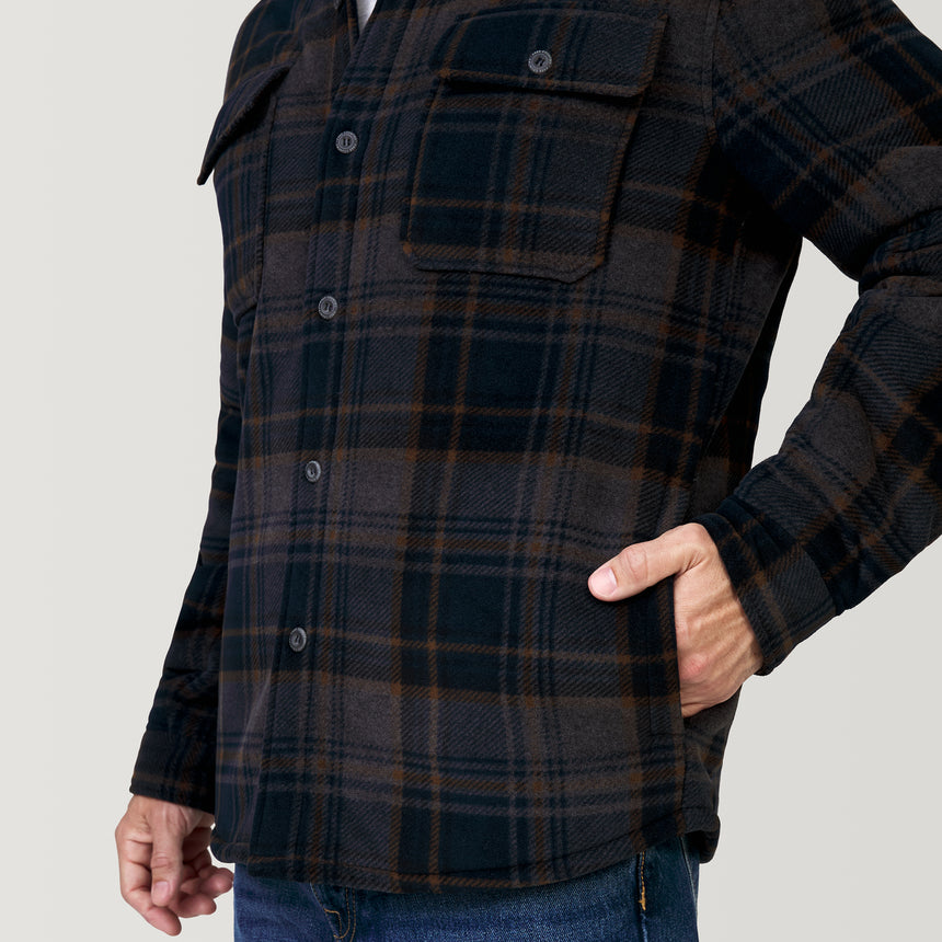 Men's Mountain Ridge Sueded Chill Out Fleece Jacket