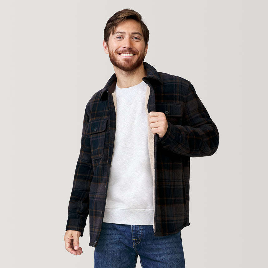 Men's Mountain Ridge Sueded Chill Out Fleece Jacket