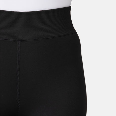 [Model is wearing a size Small.] Women's Faux Fur Lined Legging - S - Black #color_black