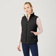 Women's Cascade Canvas Reversible Vest - Black - S #color_black