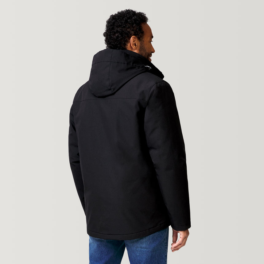 [Jonathan is 6’1” wearing a size Medium.] Men's Ski Patrol 3-in-1 Systems Jacket - Black - M #color_black