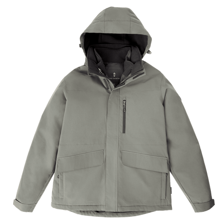 Men's Ski Patrol 3-in-1 Systems Jacket - Pewter - M #color_pewter
