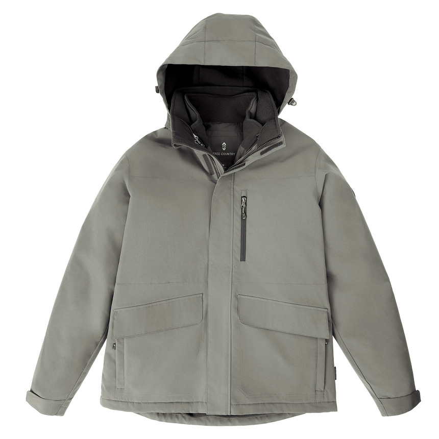 Men's Ski Patrol 3-in-1 Systems Jacket - Pewter - M #color_pewter