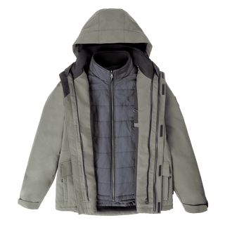 Men's Ski Patrol 3-in-1 Systems Jacket - Pewter - M #color_pewter