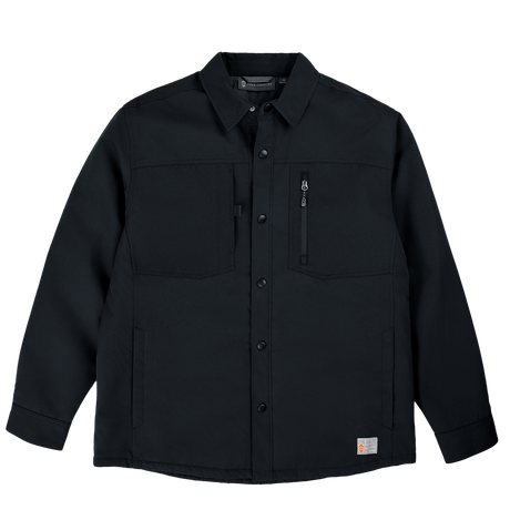 Men's Brawny Canvas Function Work Shirt - Black - M #color_black