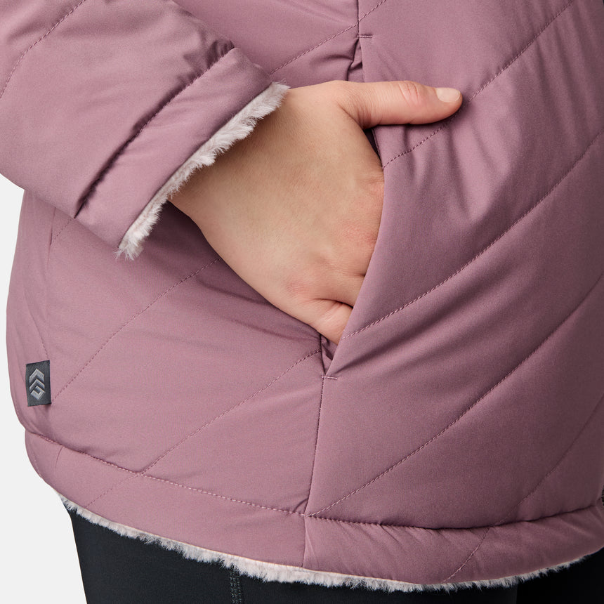 Women's Plus Size Cirrus Quilted Reversible Jacket