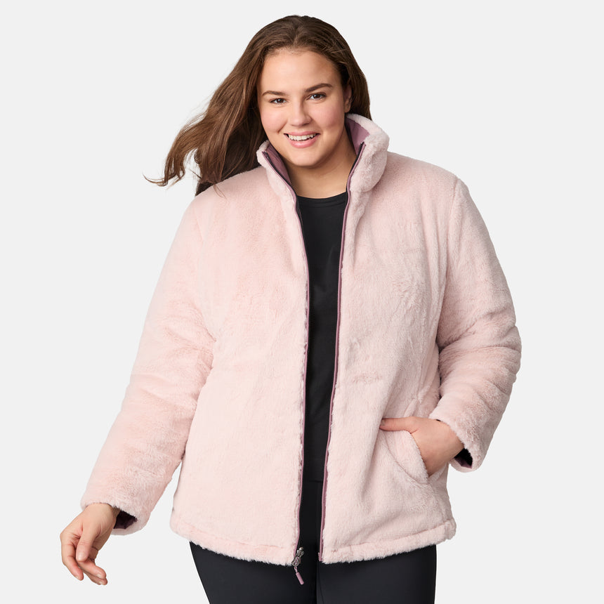 Women's Plus Size Cirrus Quilted Reversible Jacket