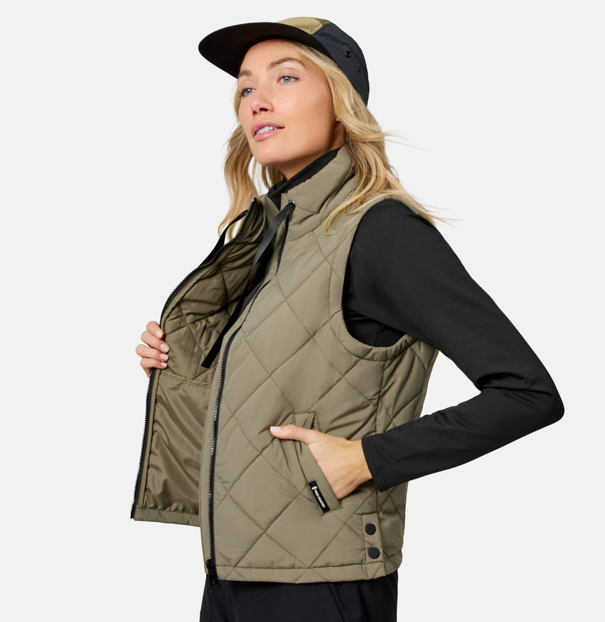 Women's Cirrus Diamond Quilted Vest