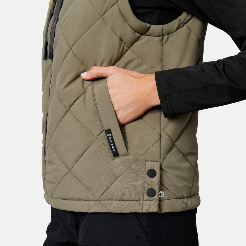Women's Cirrus Diamond Quilted Vest