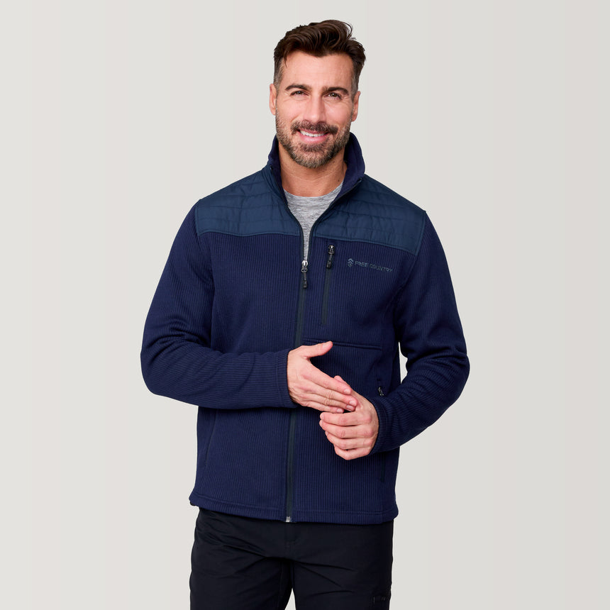 Men's Chayote Cable Fleece Jacket