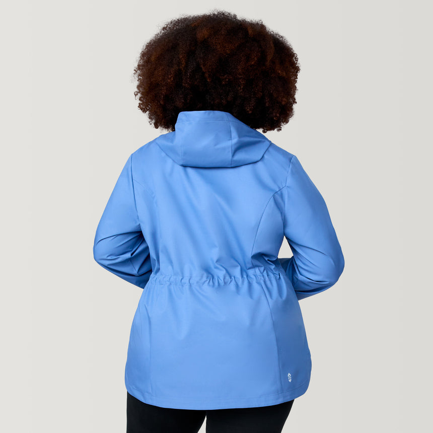 Women's Plus Size X2O Long Rain Jacket